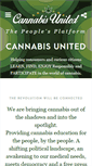 Mobile Screenshot of cannabisunited.com